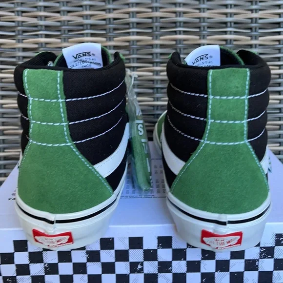 Vans Skate Sk8-Hi Juniper/Black MENS - Picture 14 of 16